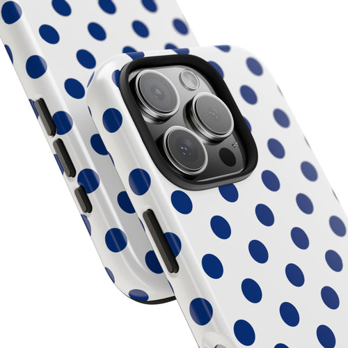 Blue Polka Dot Shell