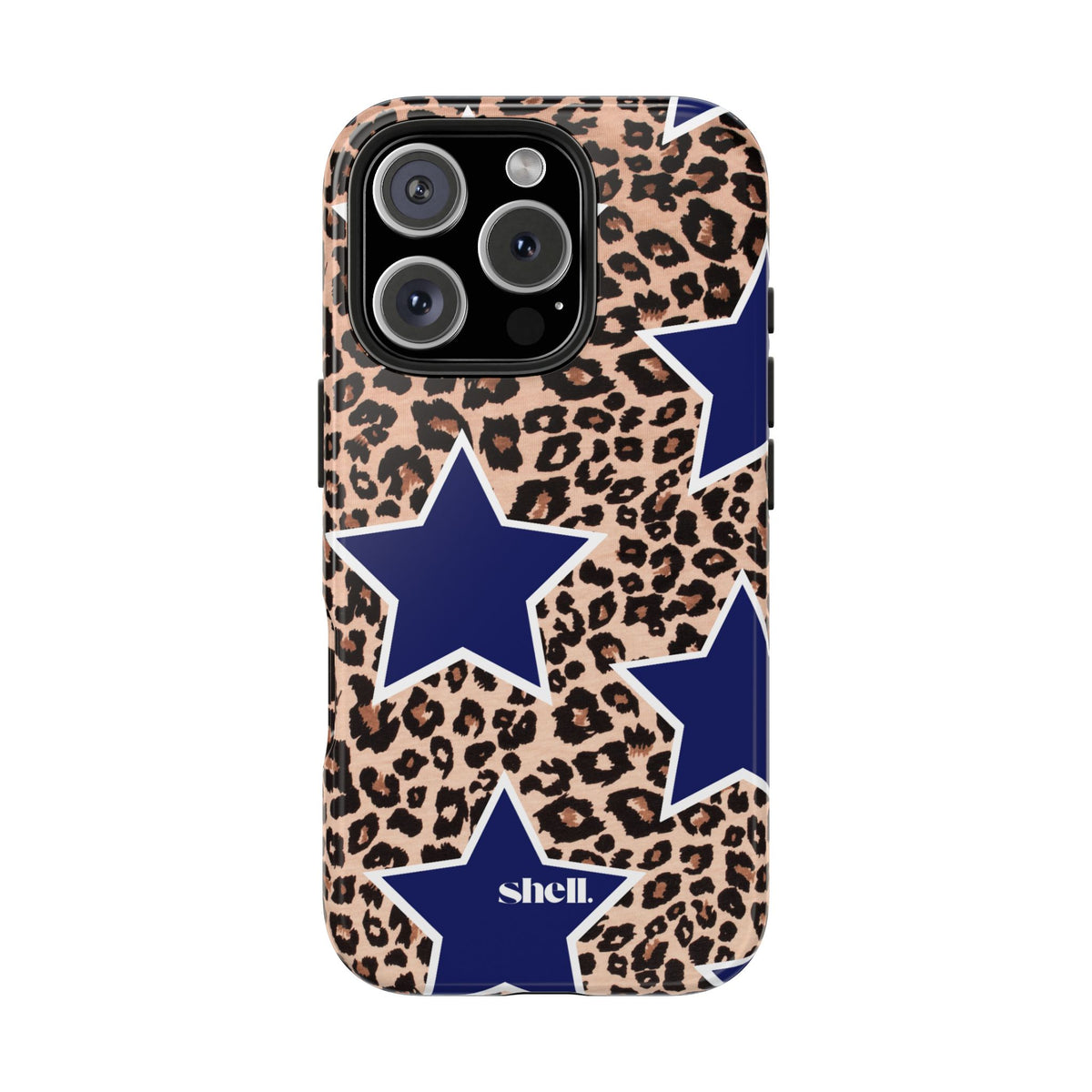 Shell Posster Blue Blue Leopard Star Shell – Shell Co.