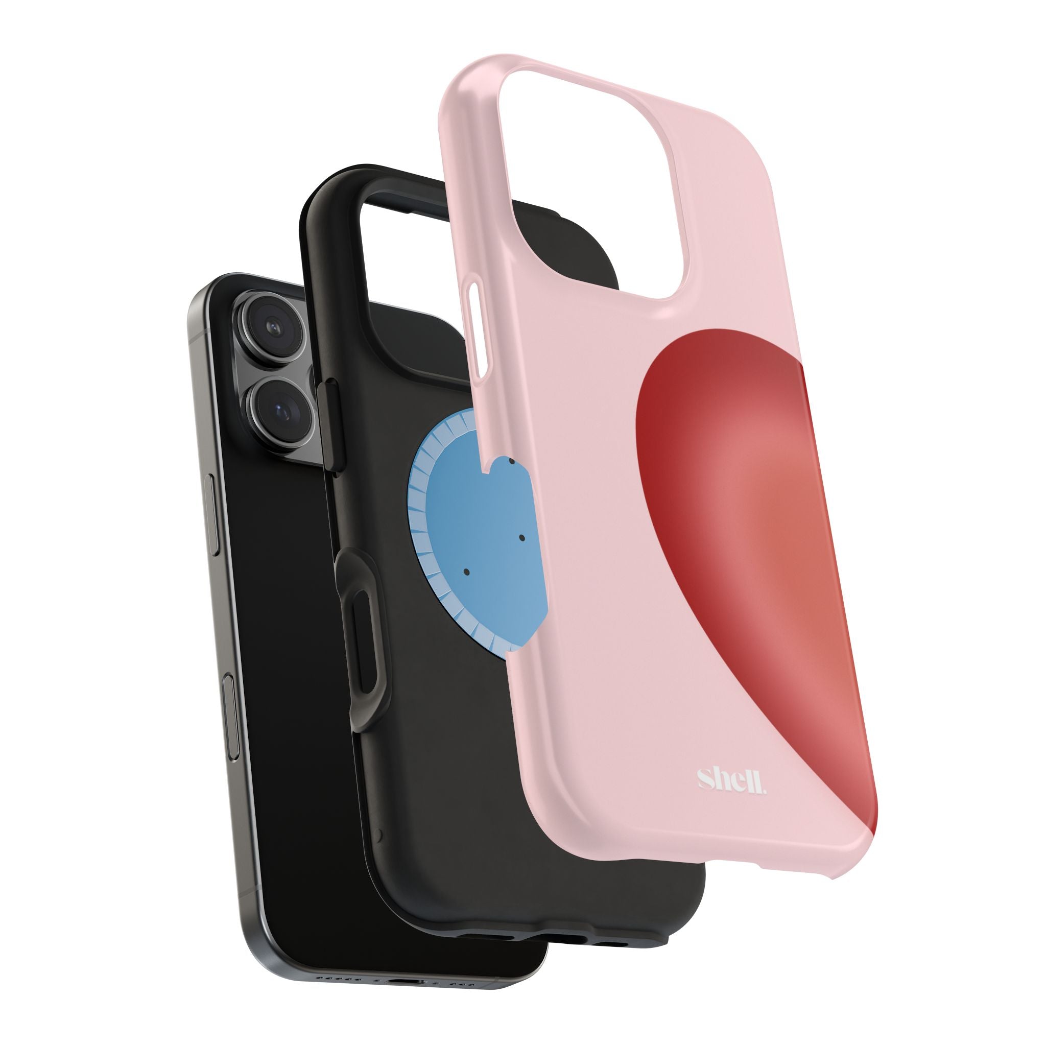 Pink Half of my Heart Shell (MagSafe)