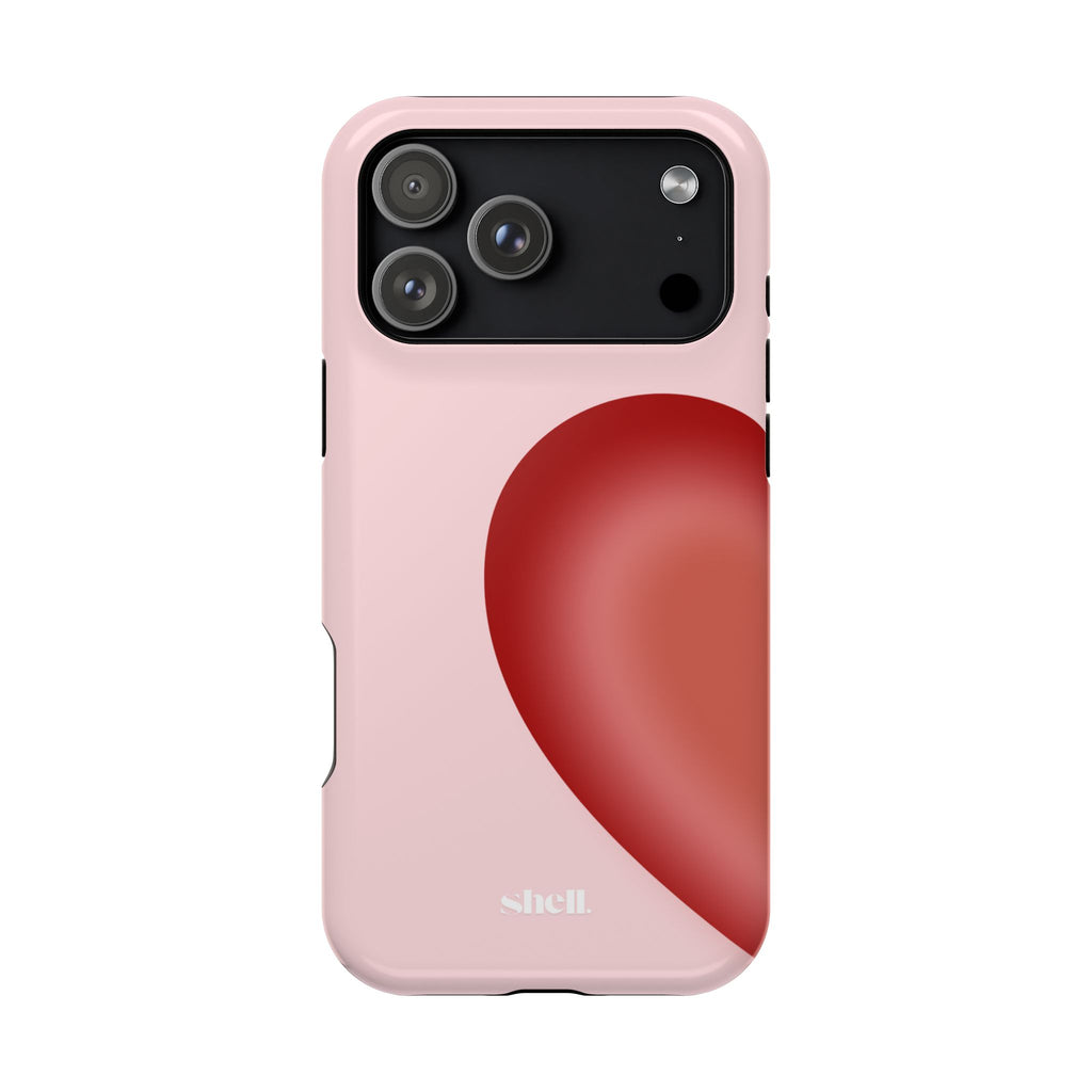 Pink Half of my Heart Shell