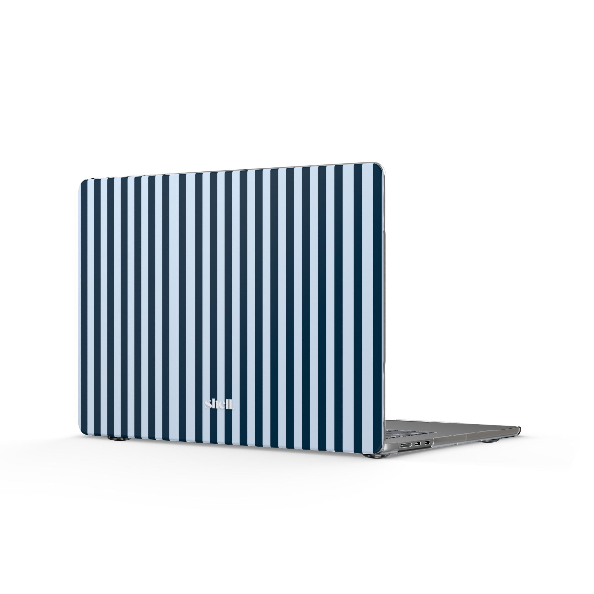 Navy Stripes Laptop Shell