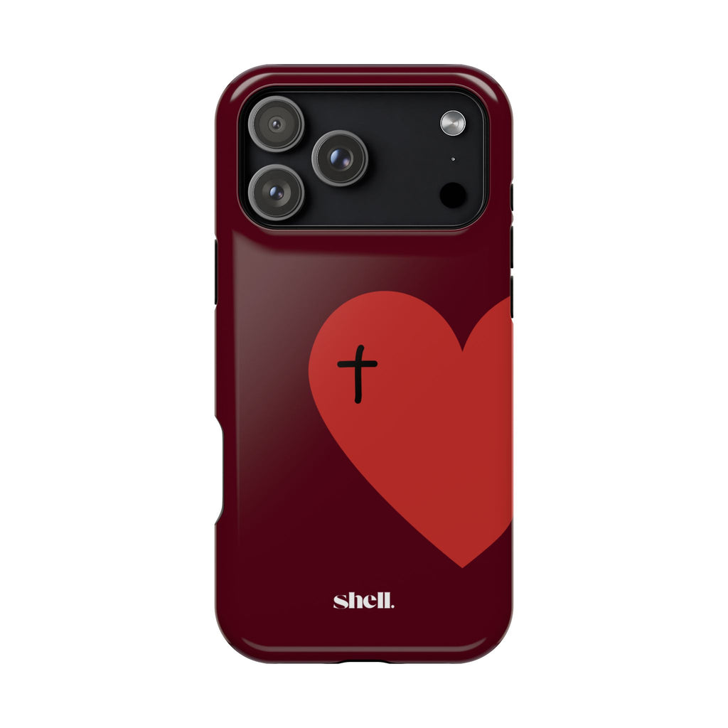 Cross Heart Shell