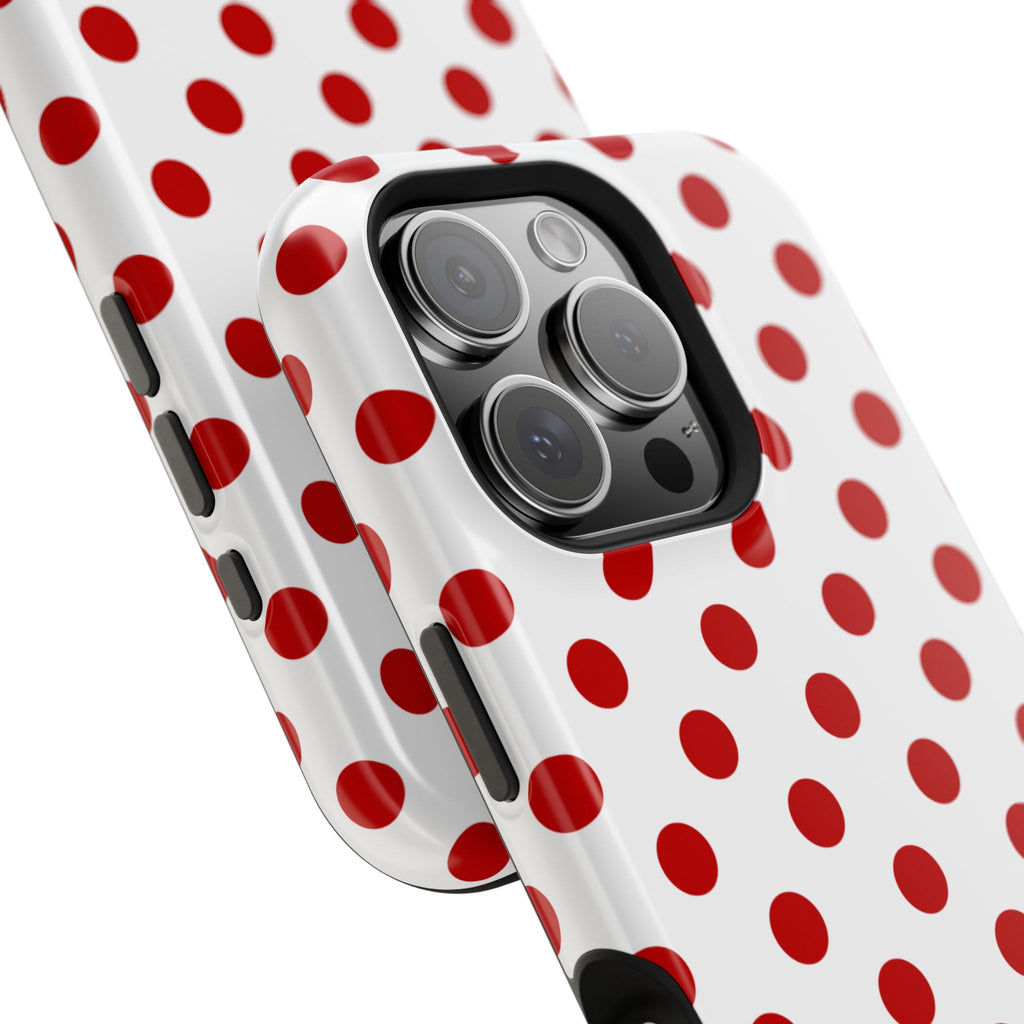 Red Polka Dot Shell (MagSafe)