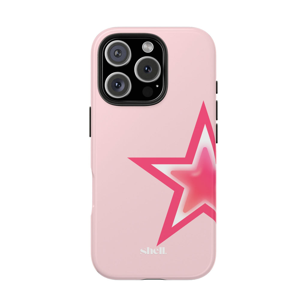 Pink Twin Star Shell