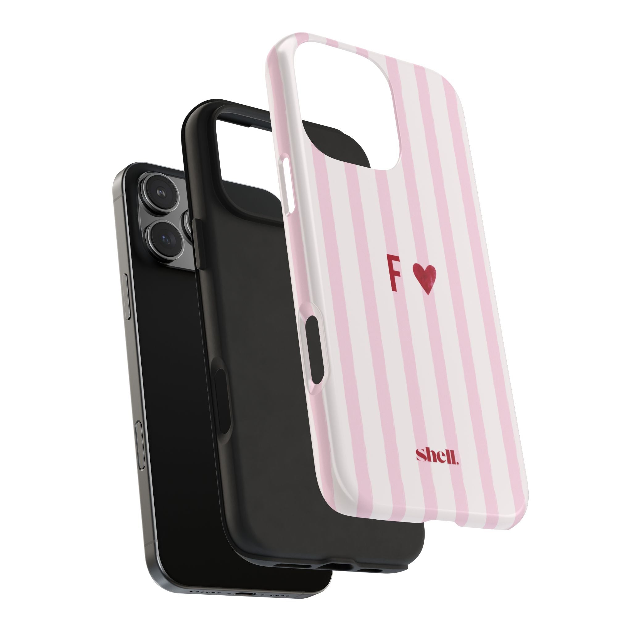 Pink Sweet Stripe Shell (Customizable)