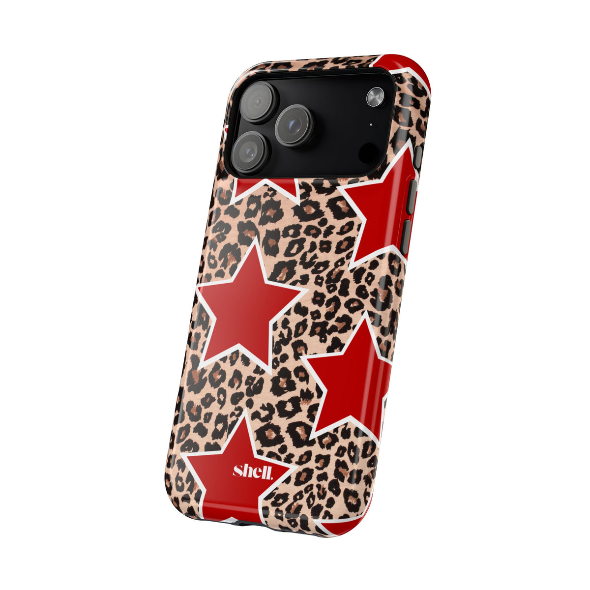 Red Leopard Star Shell