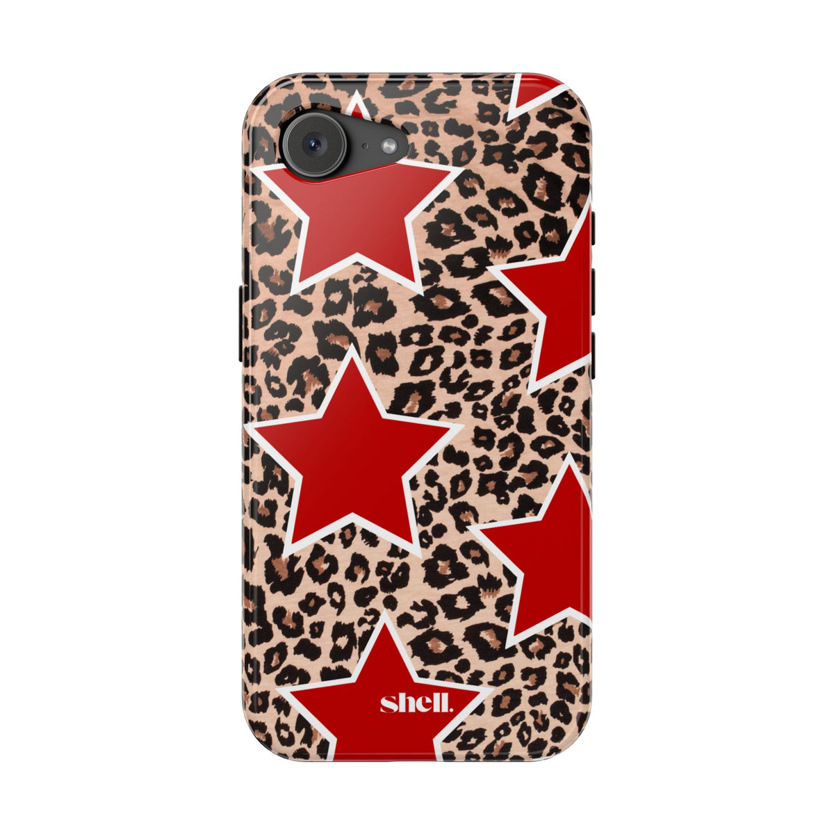 Red Leopard Star Shell