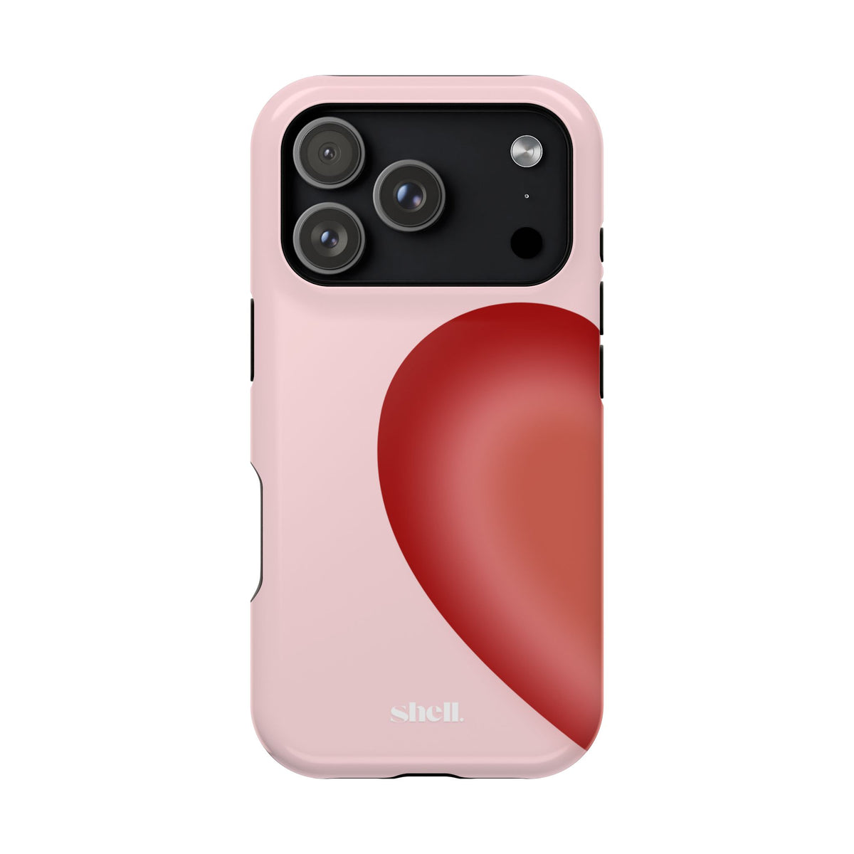 Pink Half of my Heart Shell