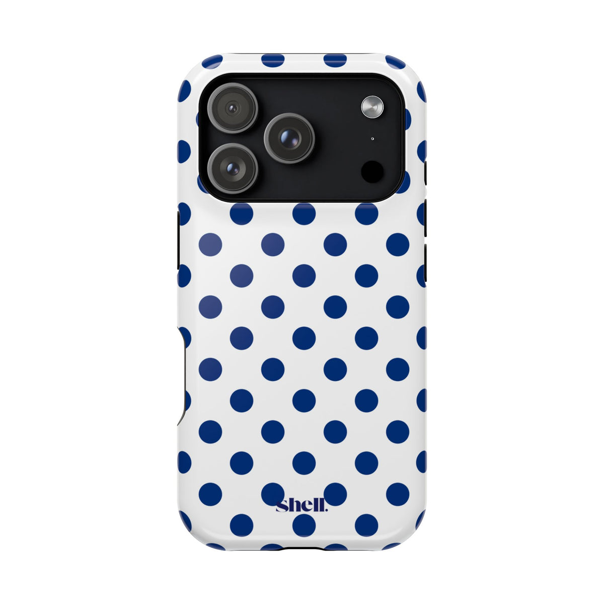 Blue Polka Dots Shell