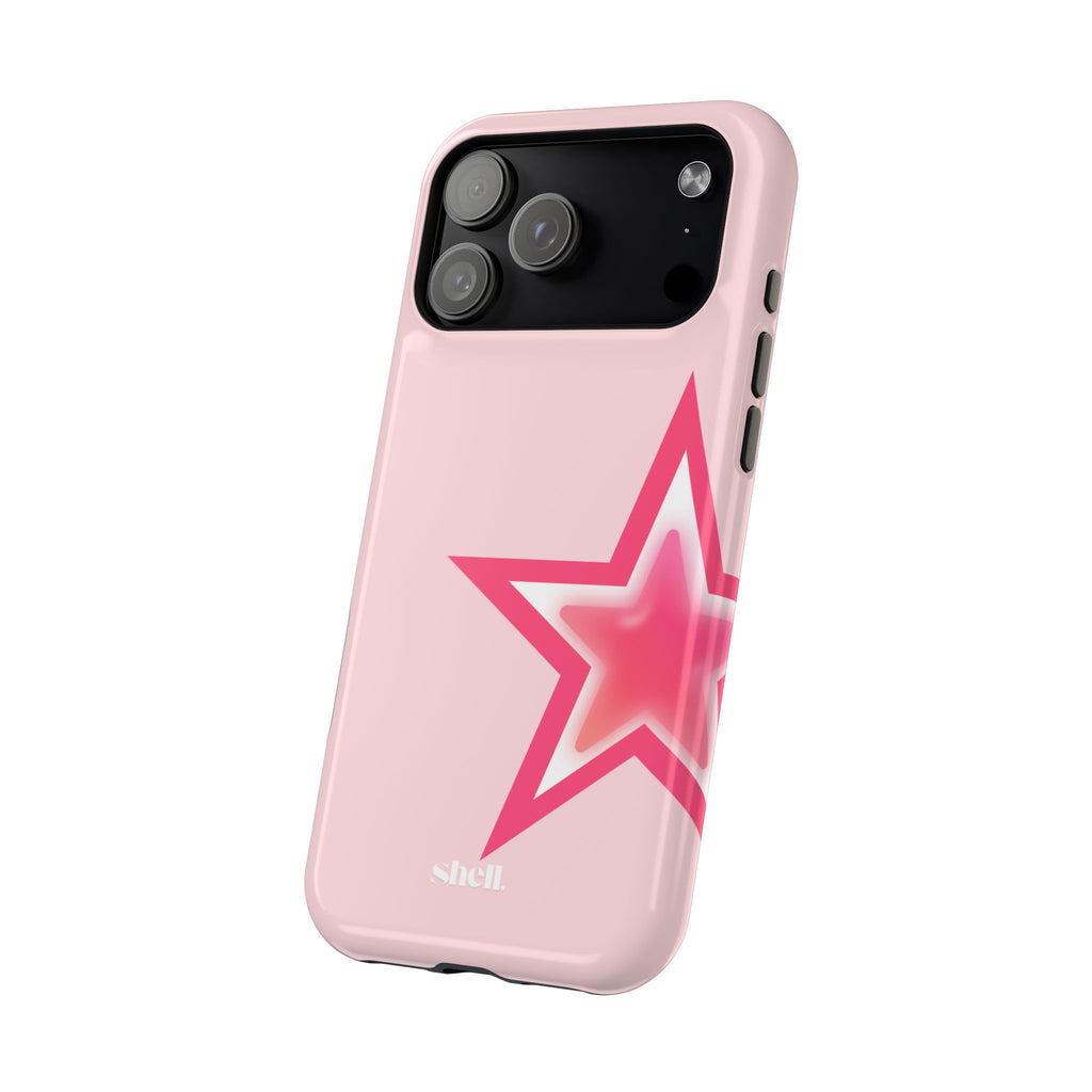 Pink Twin Star Shell