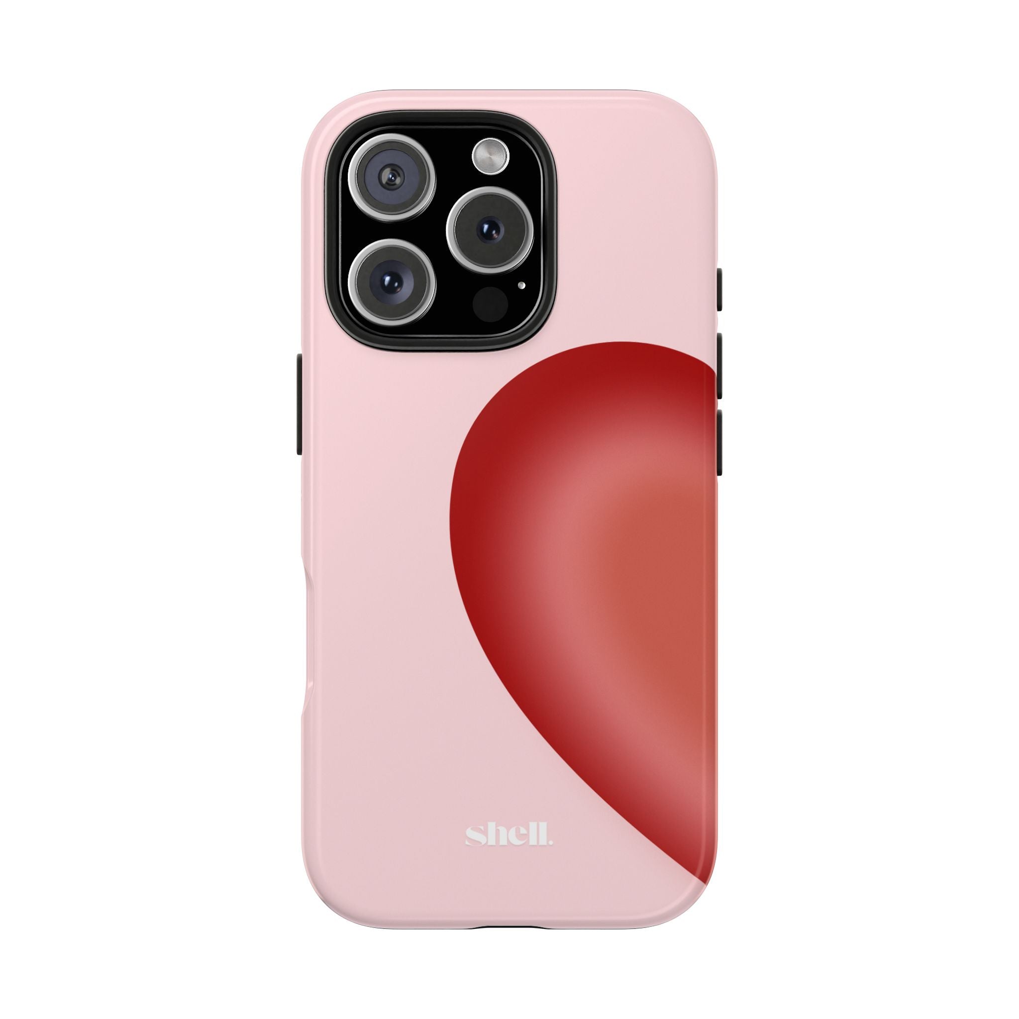 Pink Half of my Heart Shell