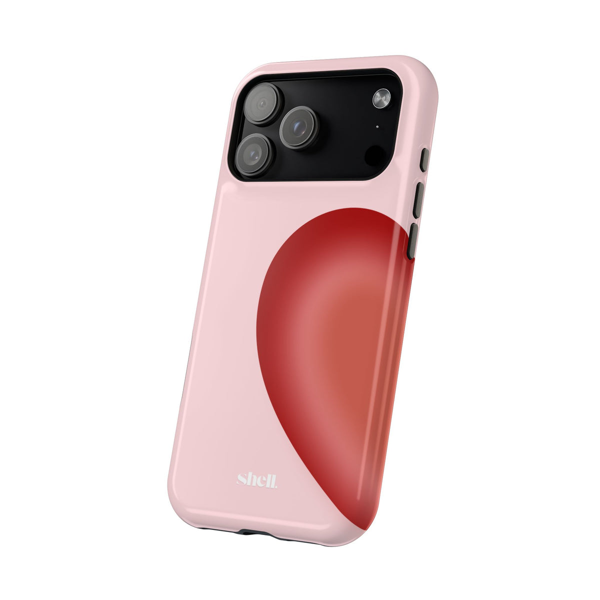 Pink Half of my Heart Shell