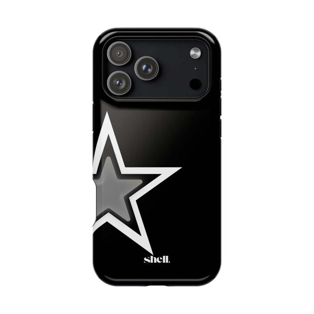 Black Twin Star Shell