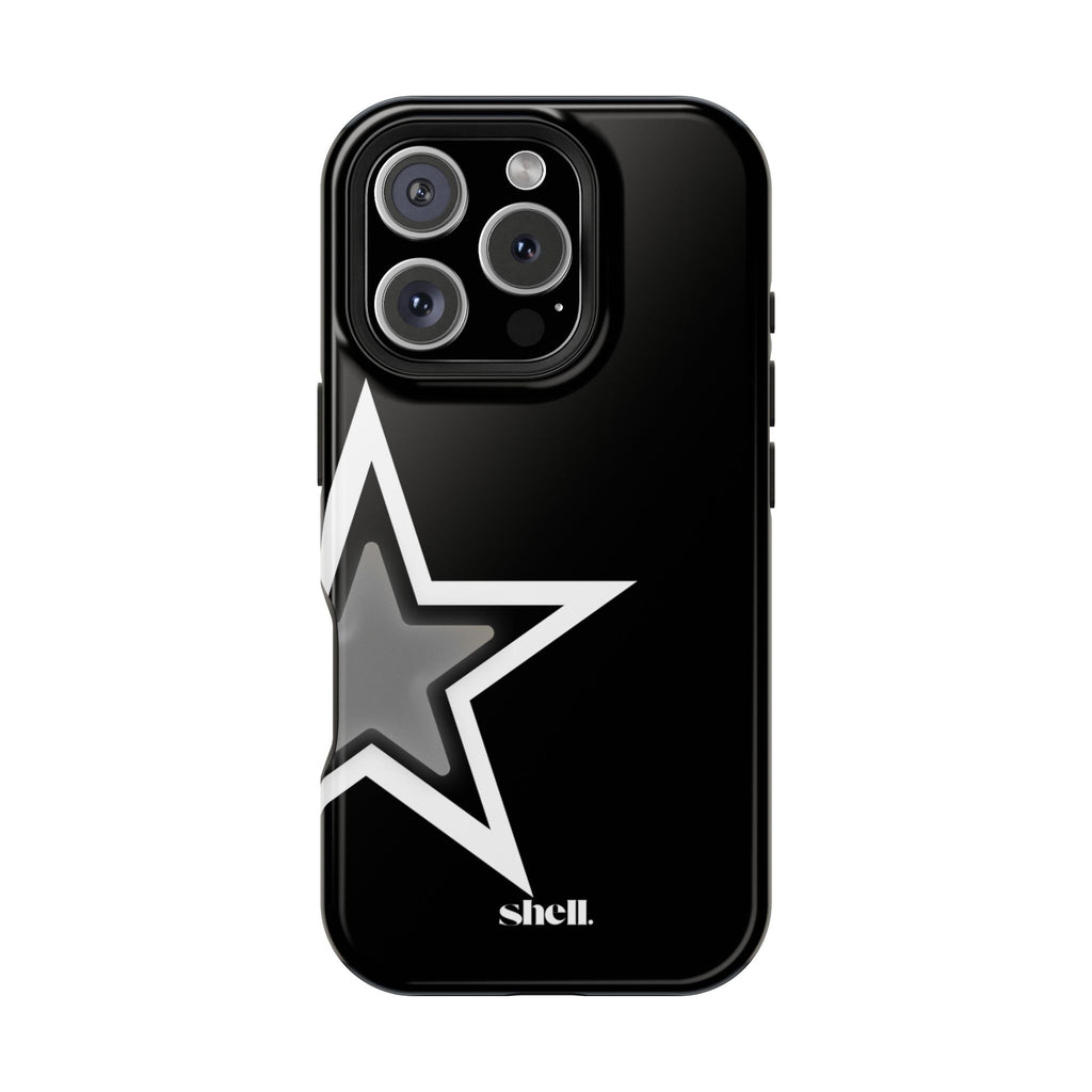 Black Twin Star Shell (MagSafe)