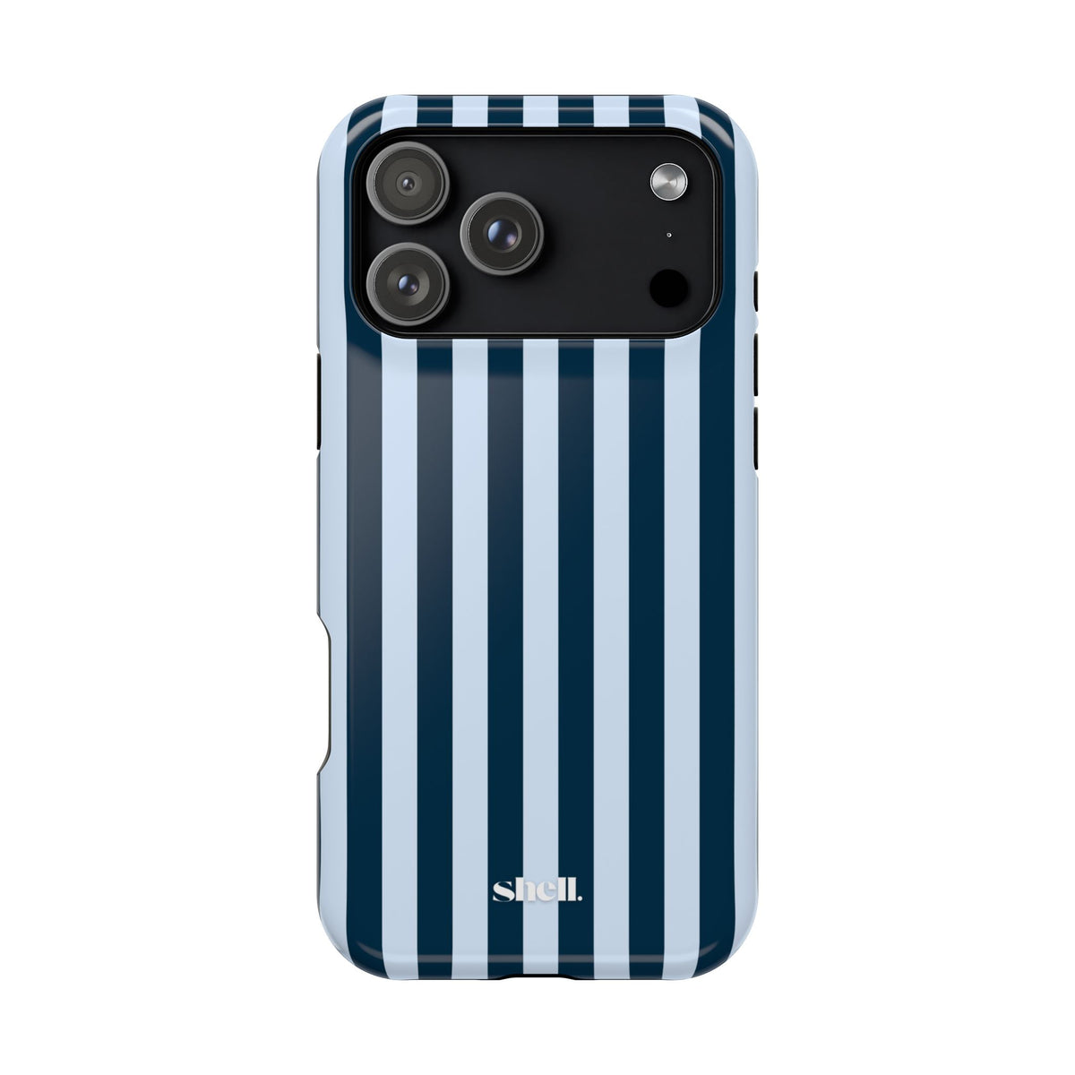 Navy Stripes Shell