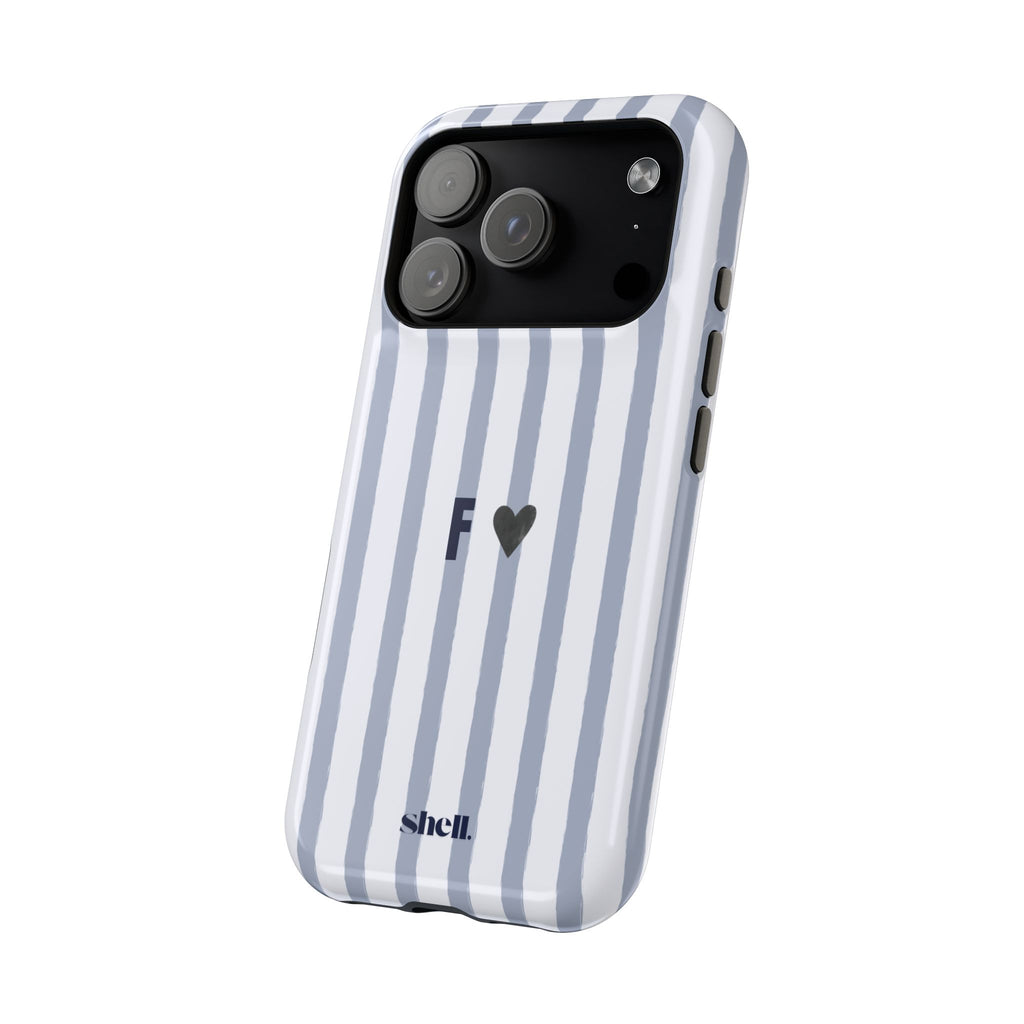 Blue Sweet Stripe Shell