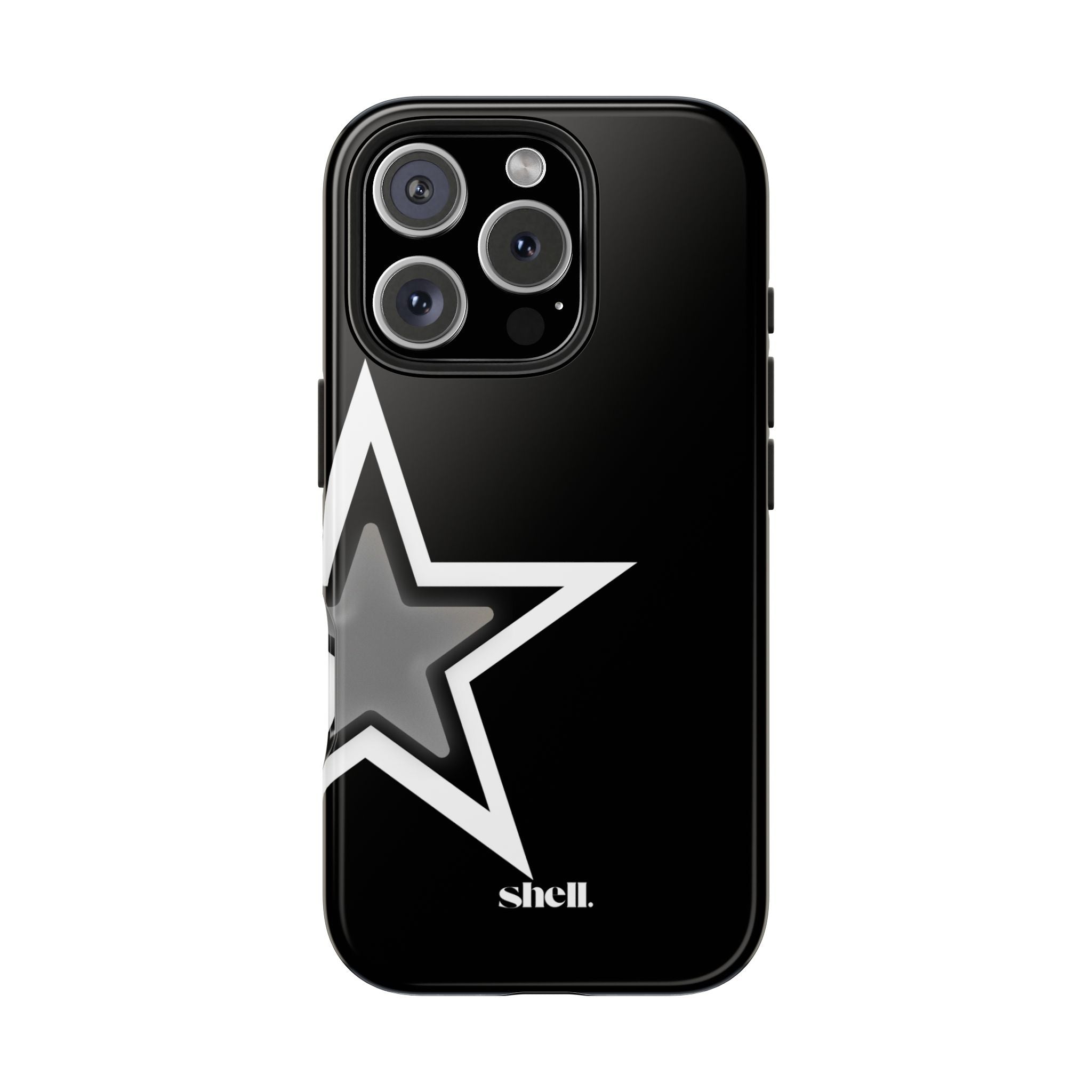 Black Twin Star Shell