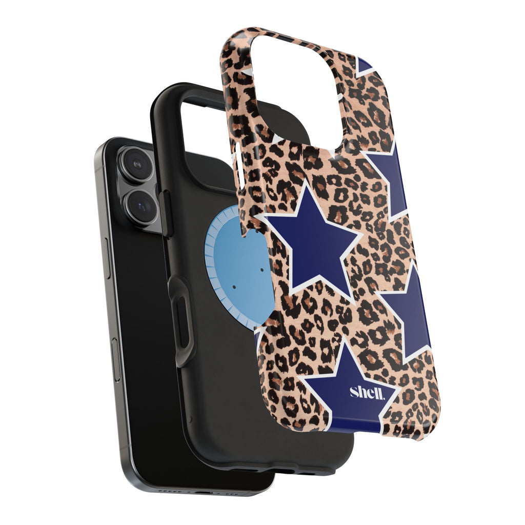 Blue Leopard Star Shell (MagSafe)
