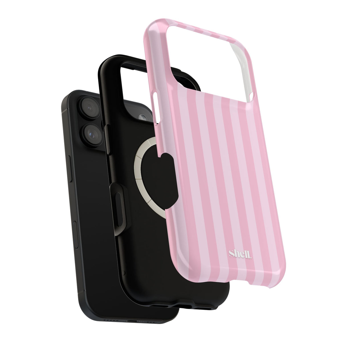 Rosy Stripes Shell