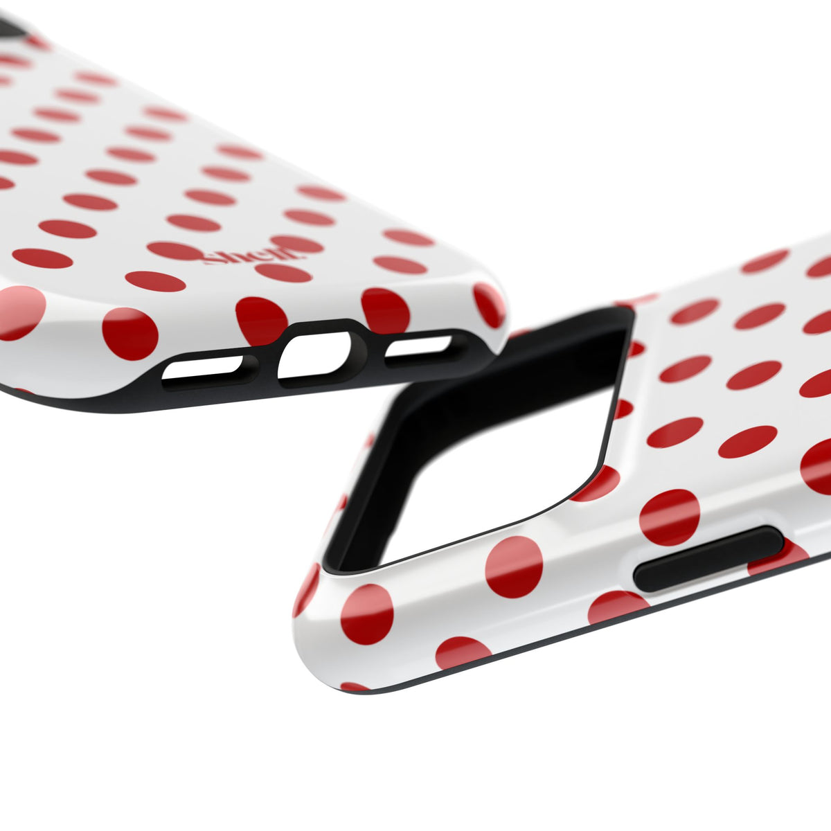 Red Polka Dot Shell