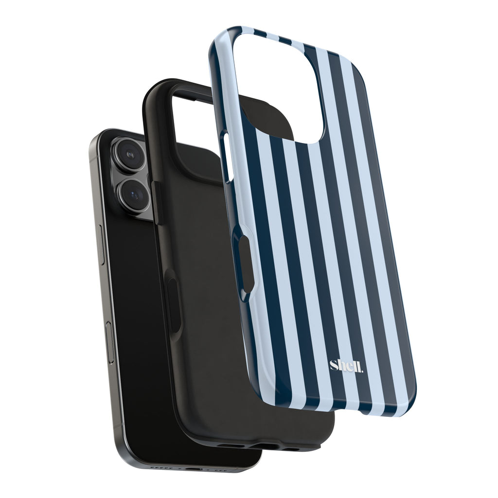 Navy Stripes Shell