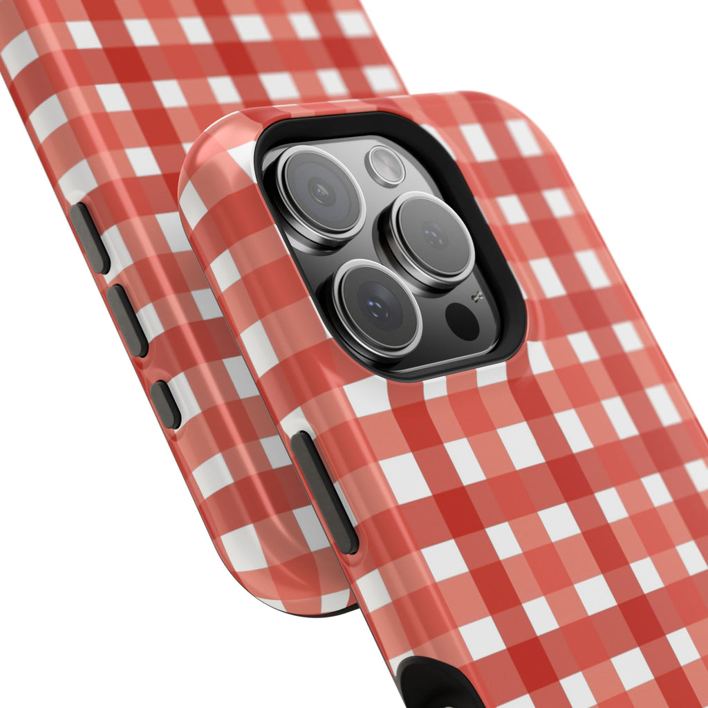 Red Gingham Shell (MagSafe)