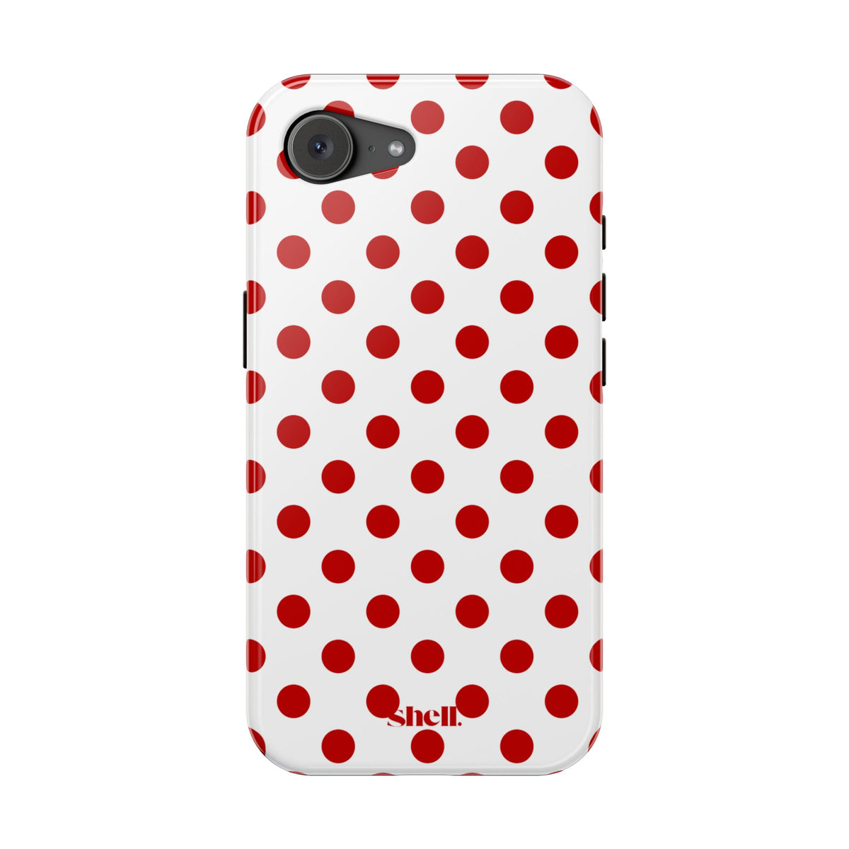 Red Polka Dot Shell