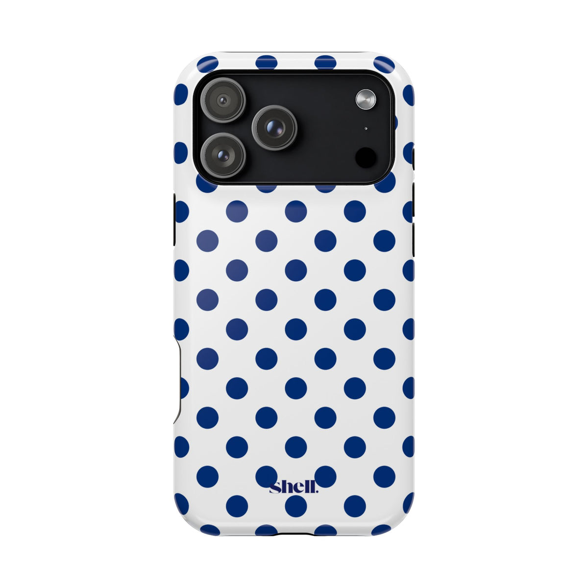 Blue Polka Dots Shell