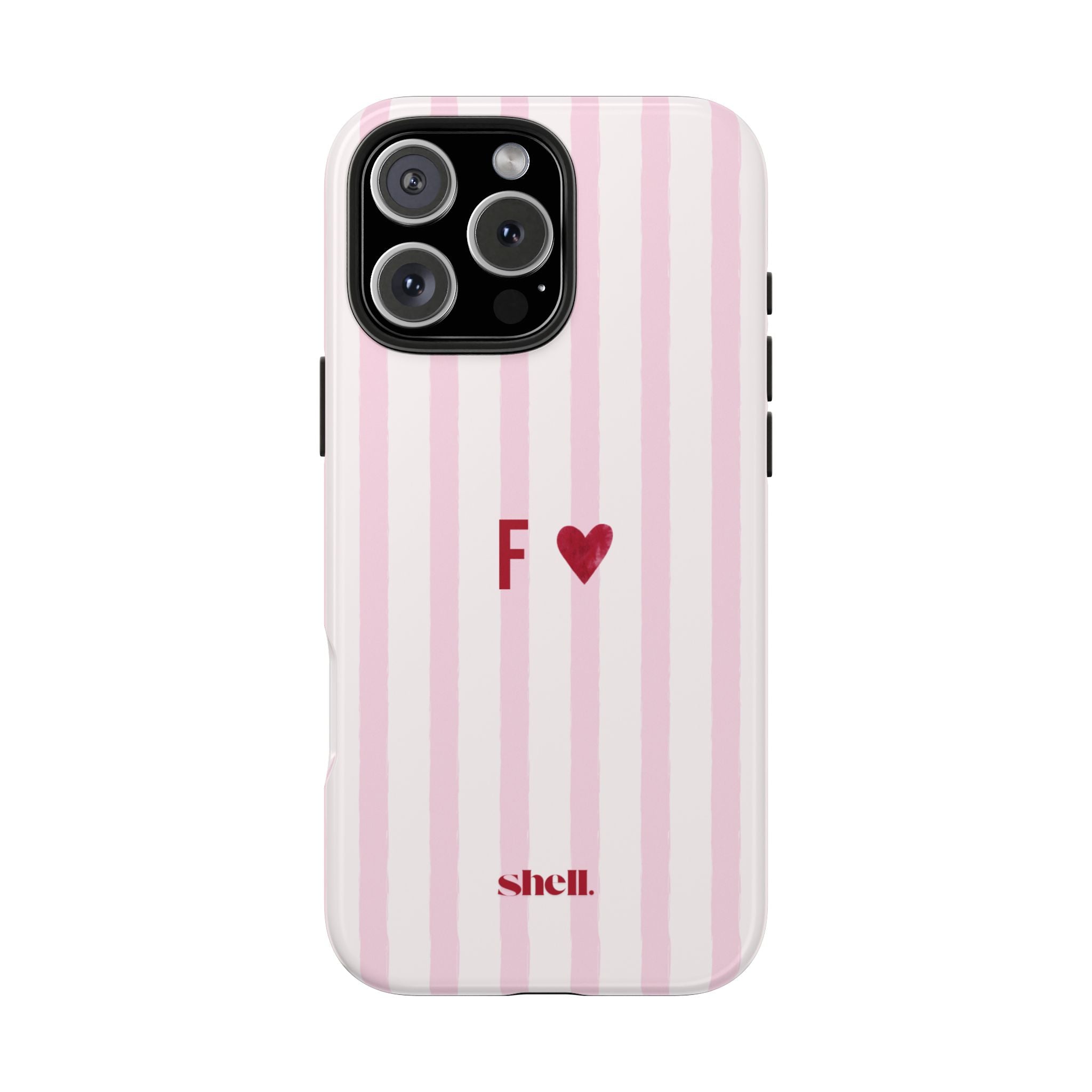 Pink Sweet Stripe Shell (Customizable)