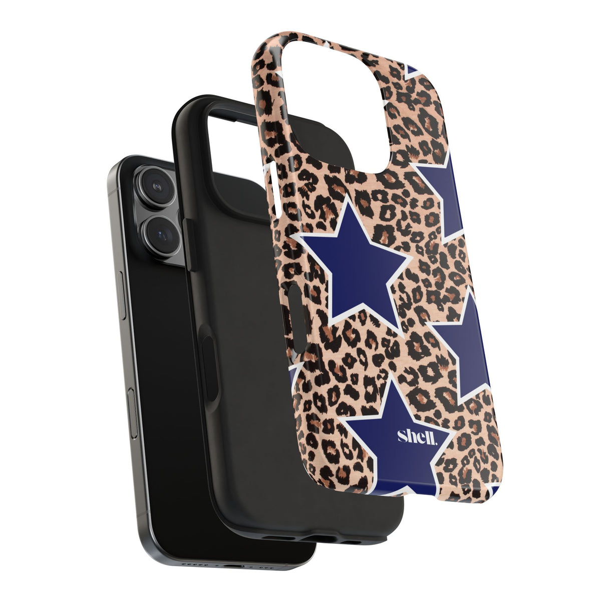 Shell Posster Blue Blue Leopard Star Shell – Shell Co.