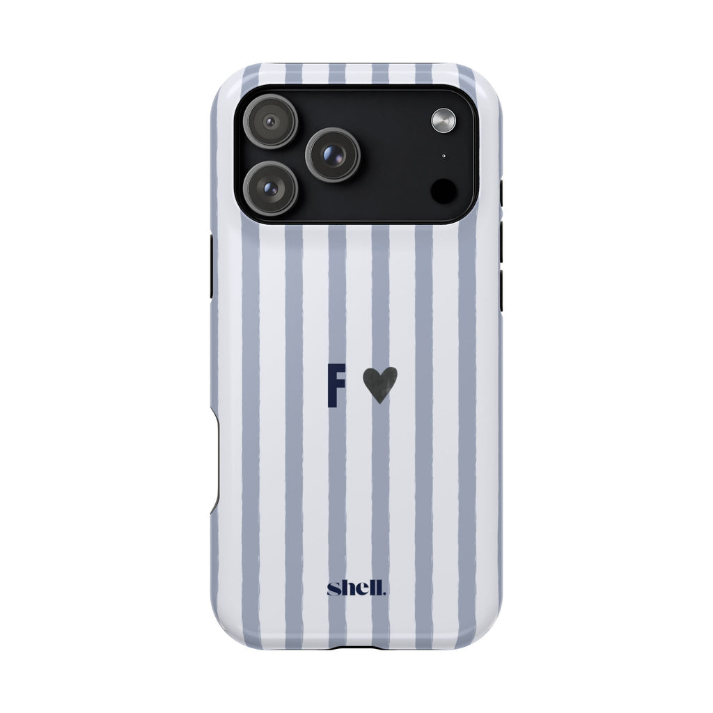 Blue Sweet Stripe Shell