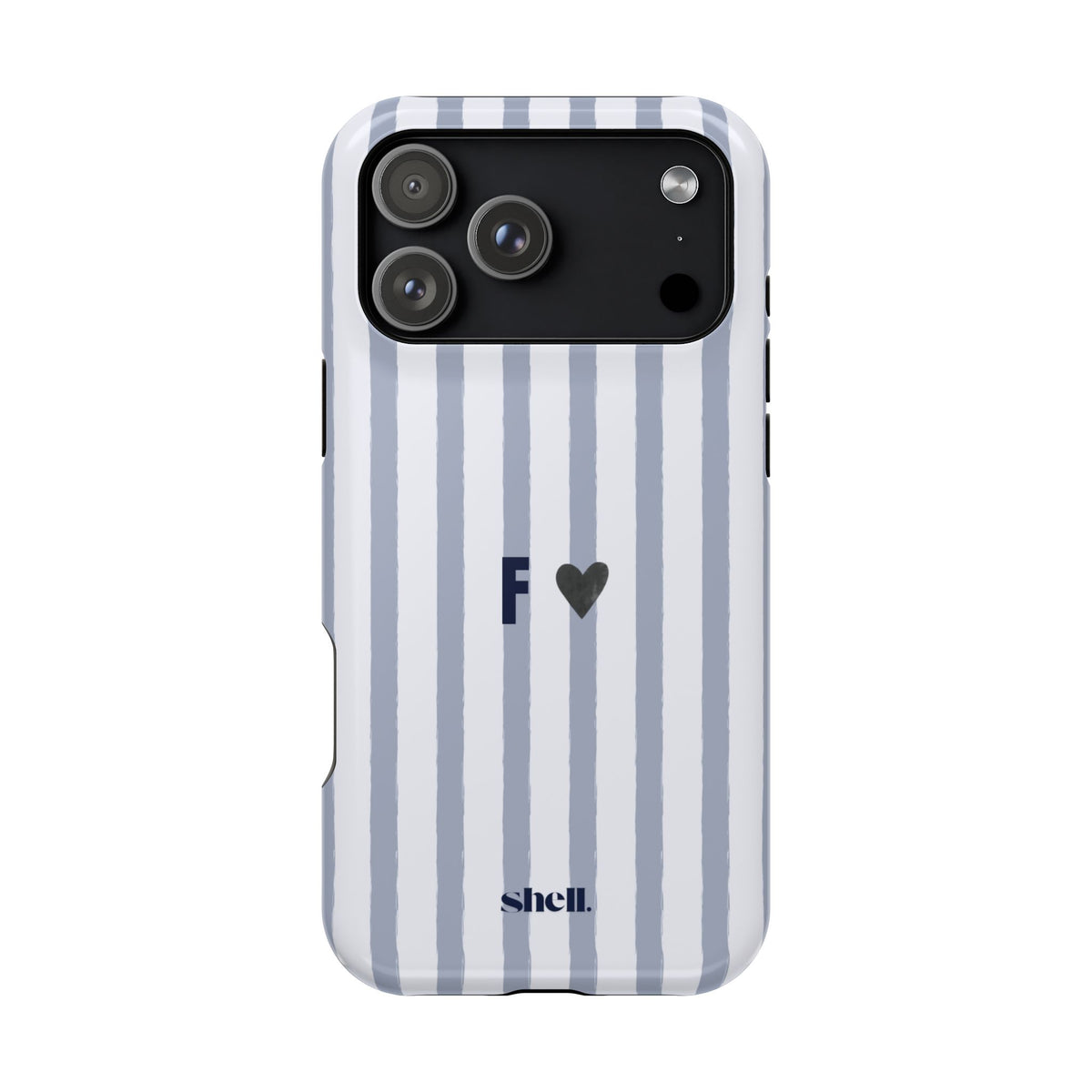 Blue Sweet Stripe Shell
