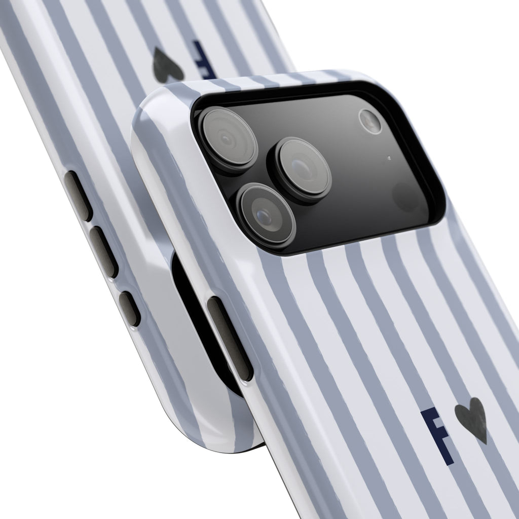 Blue Sweet Stripe Shell