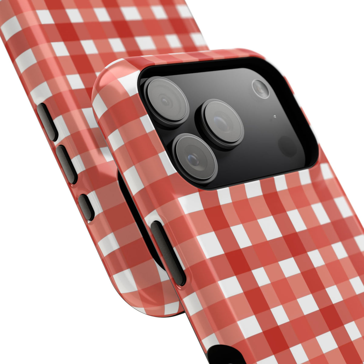 Red Gingham Shell