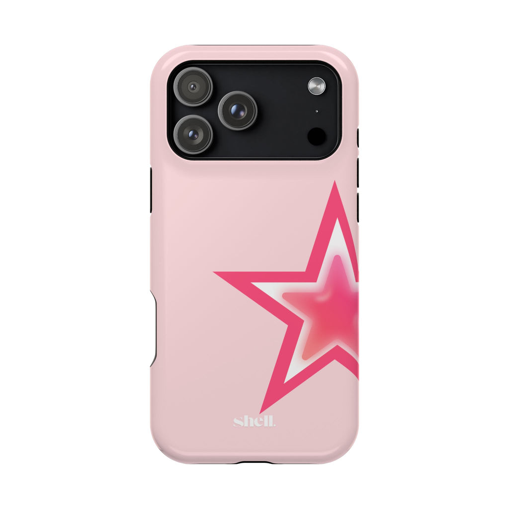 Pink Twin Star Shell
