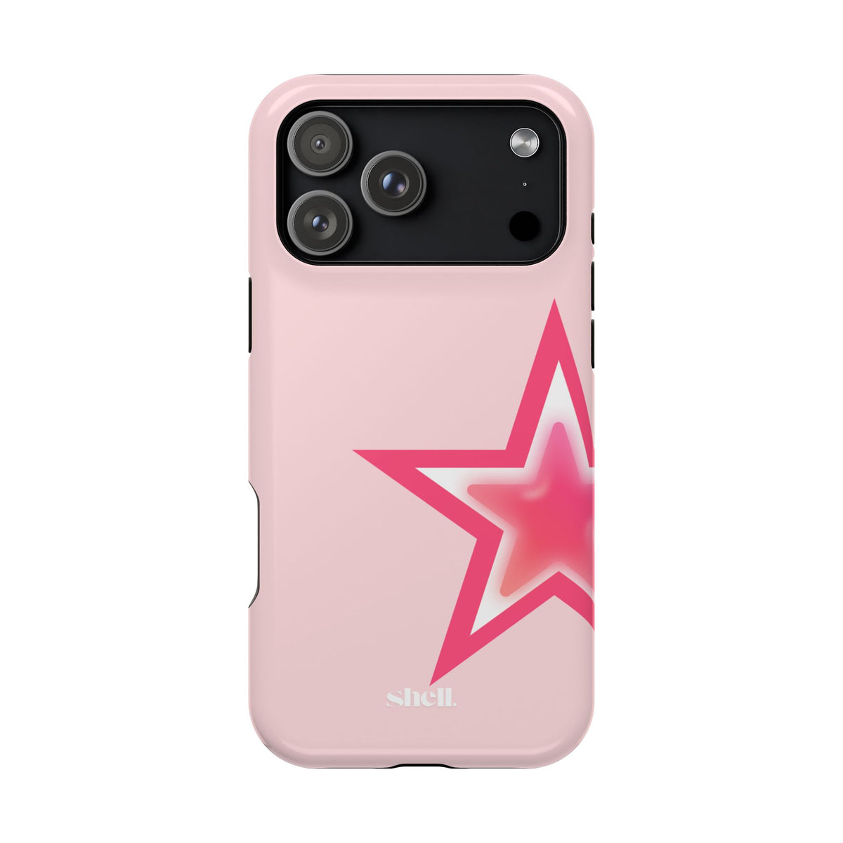 Pink Twin Star Shell