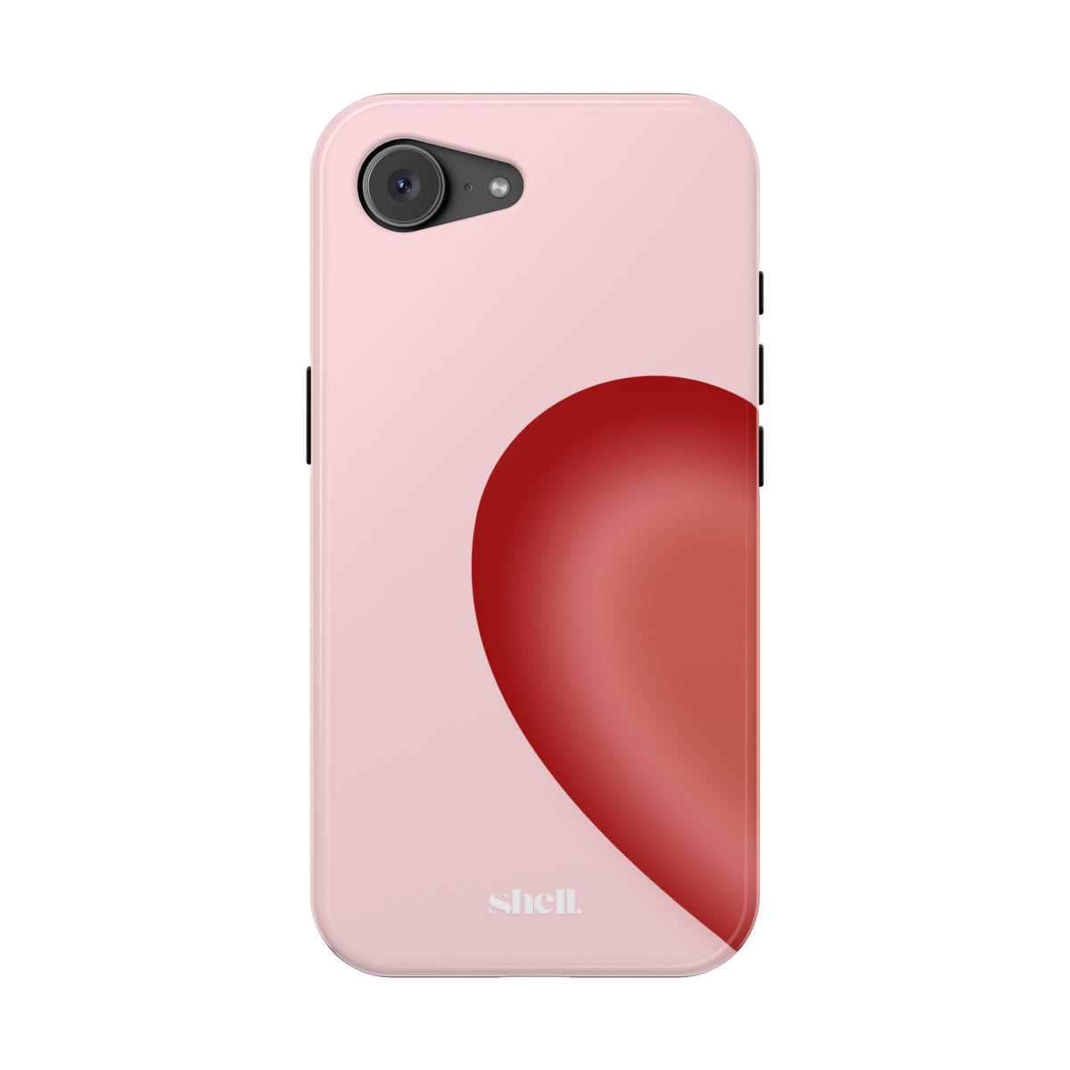 Pink Half of my Heart Shell