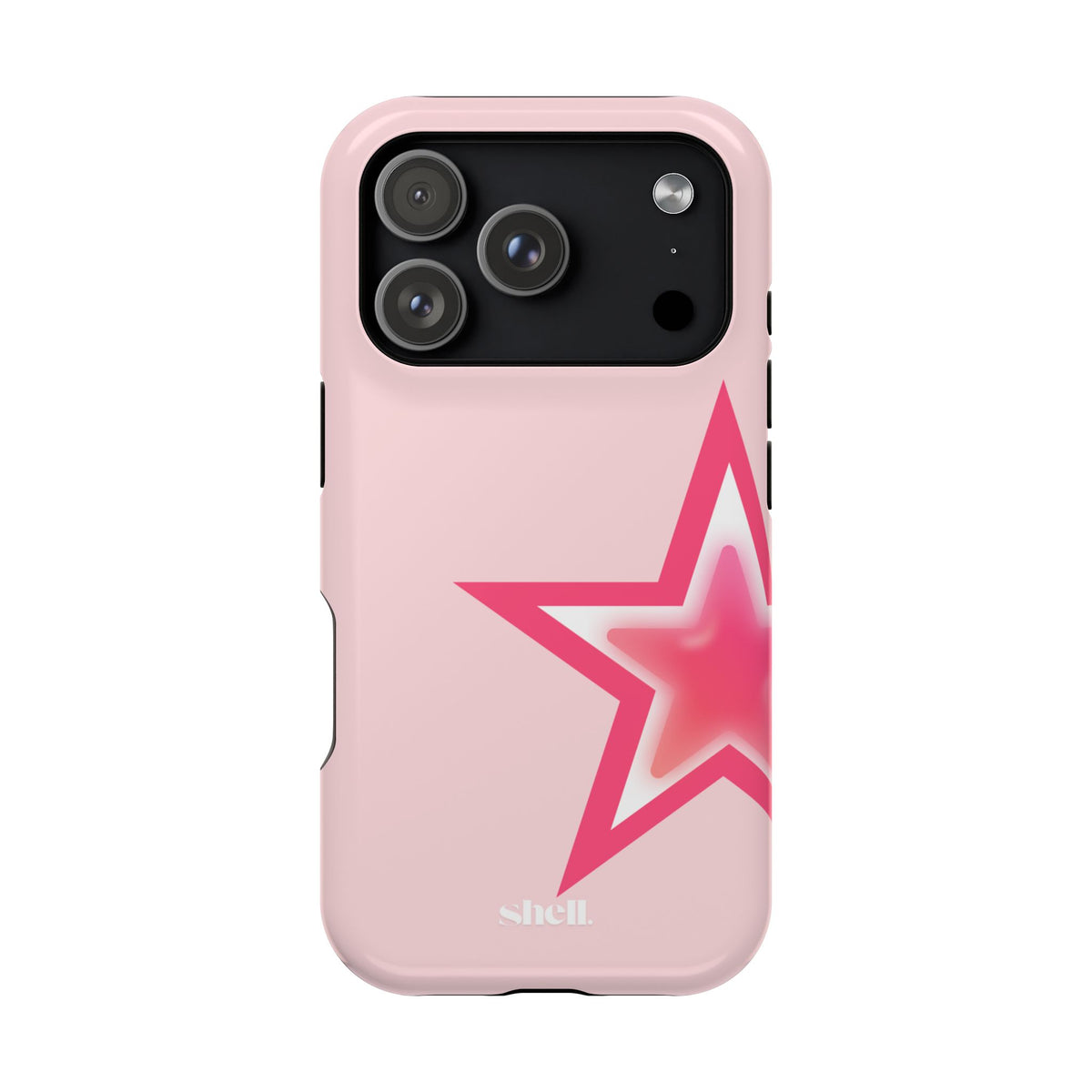 Pink Twin Star Shell