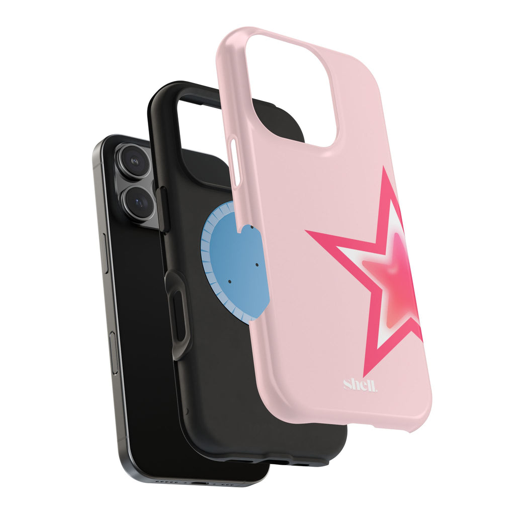 Pink Twin Star Shell (MagSafe)