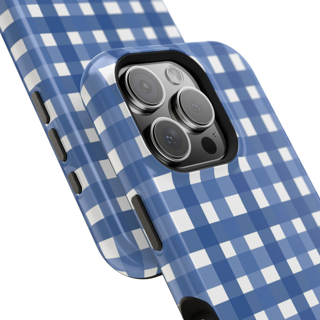 Blue Gingham Shell (MagSafe)