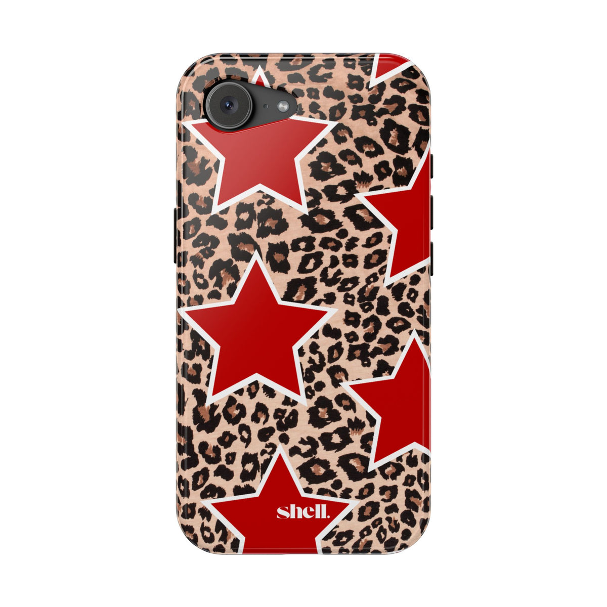 Red Leopard Star Shell